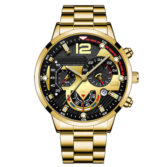 Black Yellow - Yellow 904L Steel - Automatic -42mm