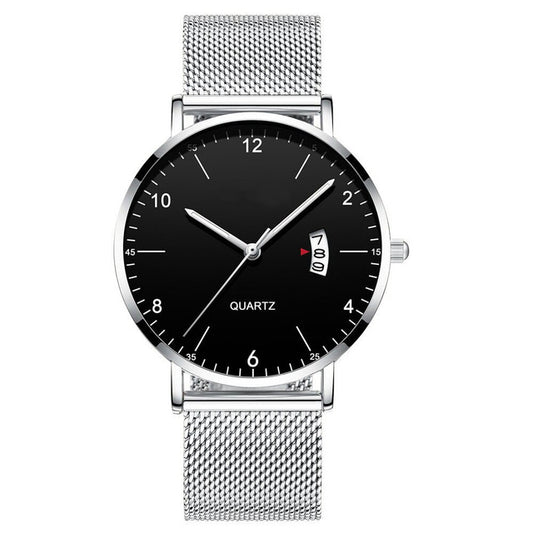 Simple Style Quartz Wrist Watch Men Casual Watch - 40mm